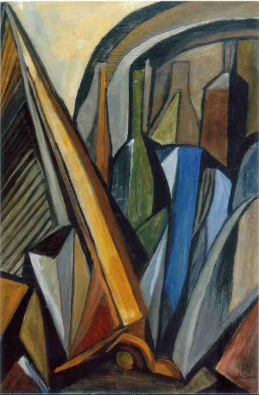 The harp and the  bottles - Cosimo Lo Savio