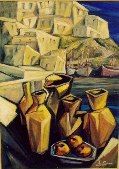 Still life on the bay - Cosimo Lo Savio