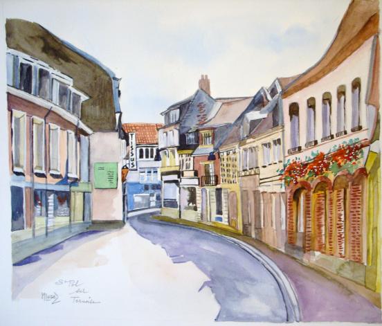 Saint-pol, le centre ville 2   . - Marcelle Lugez
