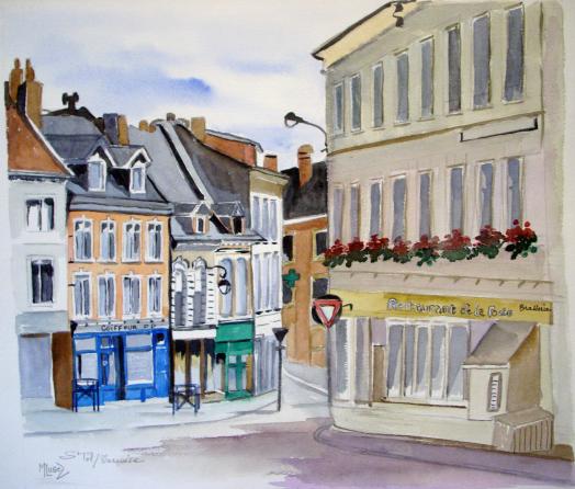 Saint-pol, le centre ville 3. - Marcelle Lugez