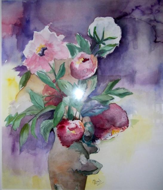 Le bouquet 3 . - Marcelle Lugez