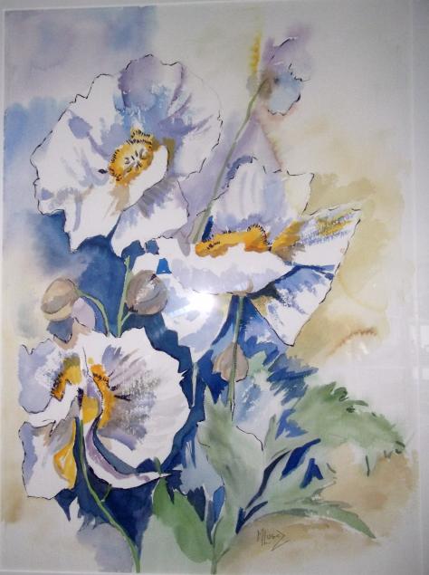 Les pavots - Marcelle Lugez