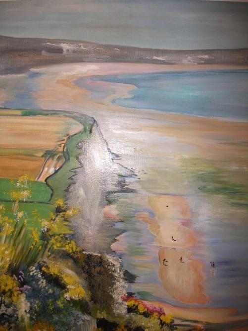 Le Cap gris-nez . - Marcelle Lugez