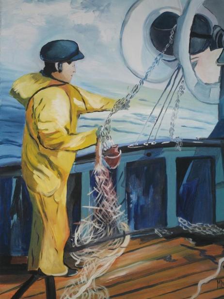 Le travail en mer - Marcelle Lugez