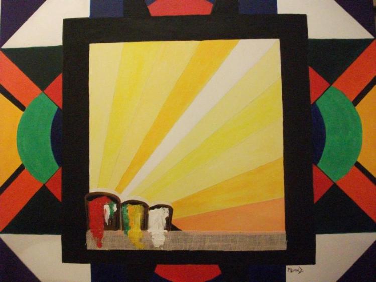 Le kaleidoscope - Marcelle Lugez - Cliquer pour afficher en grand