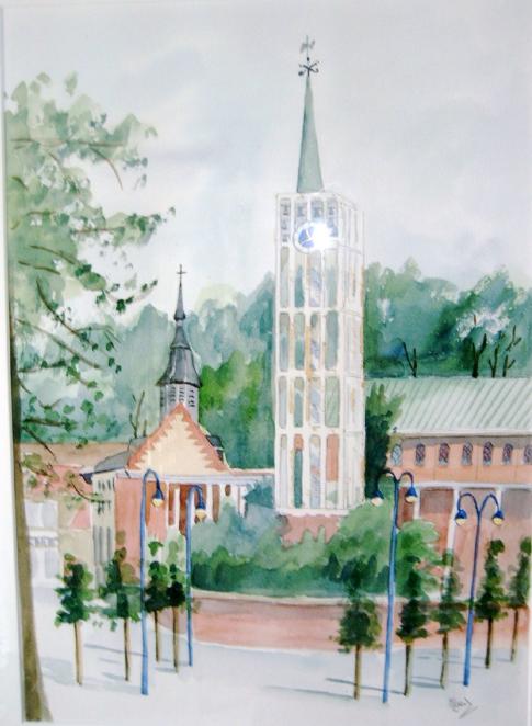 Saint-pol, l'église . - Marcelle Lugez