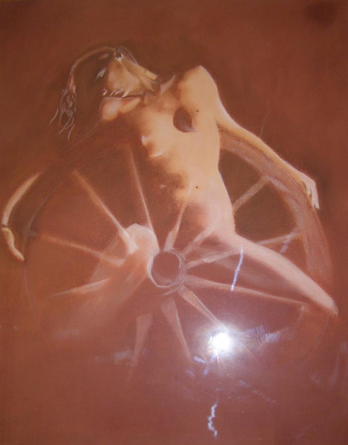 le supplice de la roue - Marie-Christine Ginestet - Click to enlarge