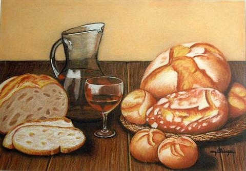 Du pain et du vin - Michèle Ollivier