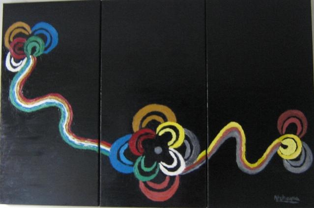 les 3 fleurs du serpent - Marie-Rose Atchama - Cliquer pour afficher en grand