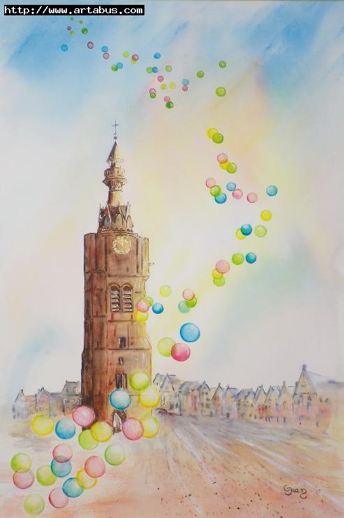 Béthune le Beffroi en fête - Claudine Jean