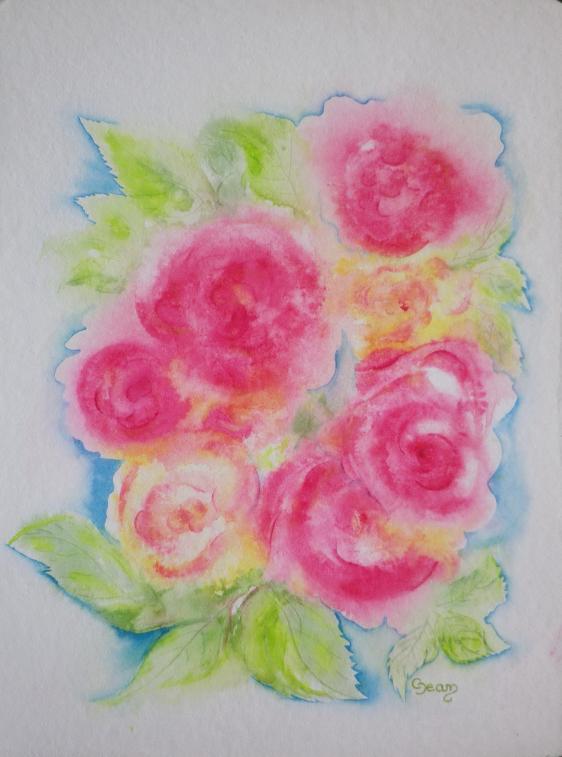 Douceur des roses - Claudine Jean
