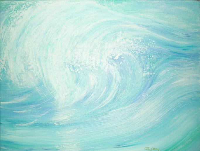 ma vague - Claudine Jean - Click to enlarge