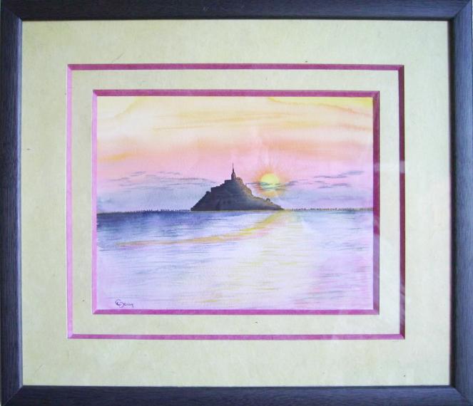 Mt St Michel 3 - Claudine Jean - Cliquer pour afficher en grand