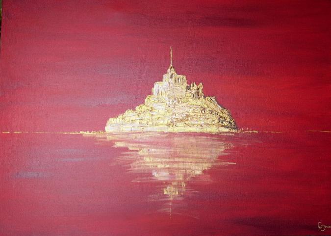 Mt St Michel 8 - Claudine Jean - Click to enlarge