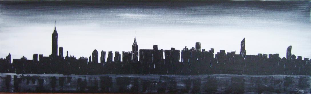 the city - Claudine Jean - Click to enlarge