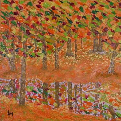 Sous-bois automnal - Marc Lasserre
