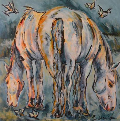 LE CHEVAL A DEUX TÊTES - Béatrice David