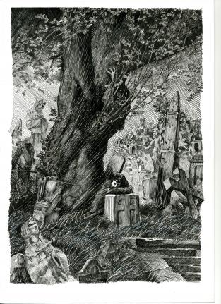 Cimetiere - Charlotte Deshaies