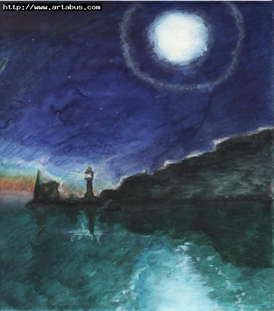 Sea moon - Charlotte Deshaies