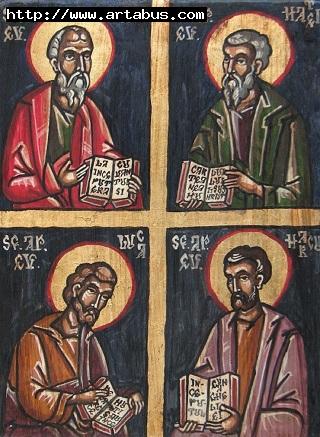 EVANGELISTS JOHN,MATTHEW,MARCUS,LUKE - Claudiu Victor Gheorghiu