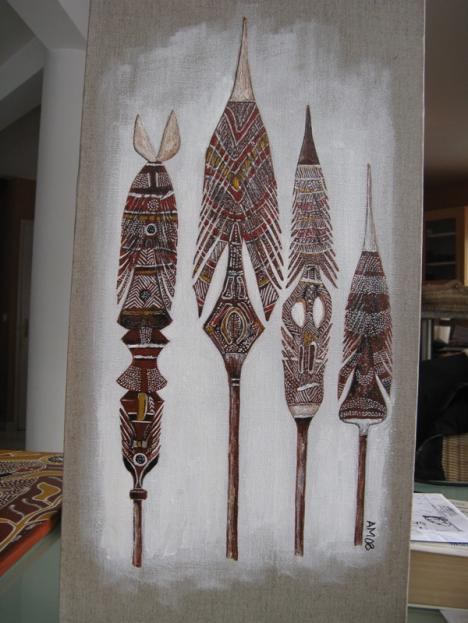 Lances aborigènes - André Martinez