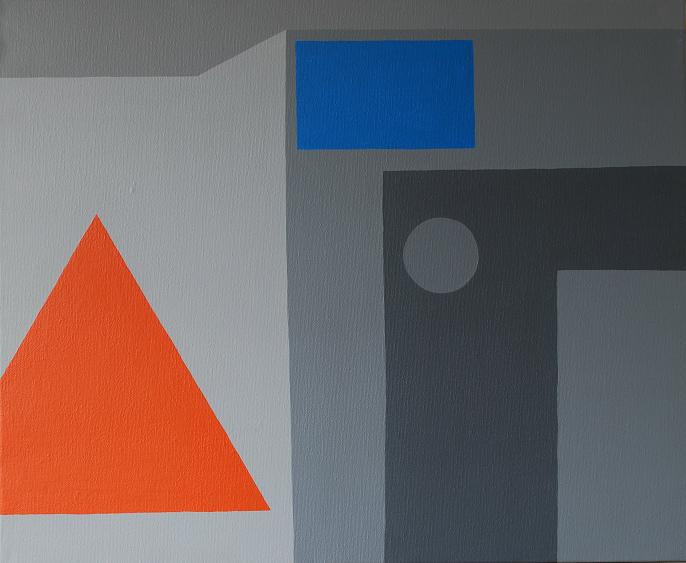 Clin d'oeil dans le miroir - Silvia B. Quiti - Cliquer pour afficher en grand