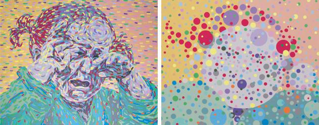 Ext-Abstraction 3 (Singa Banana/Ishihara Party) - Silvia B. Quiti - Cliquer pour afficher en grand