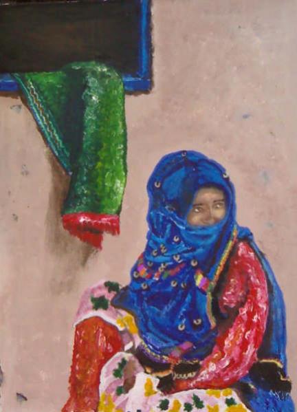 Femme berber - Ahmed Ait Addi