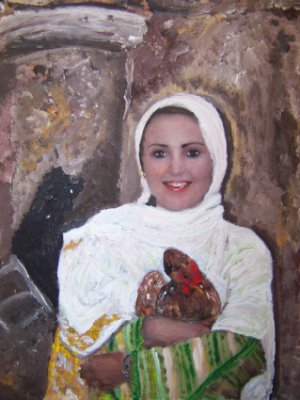 Karima et sa poulle - Ahmed Ait Addi