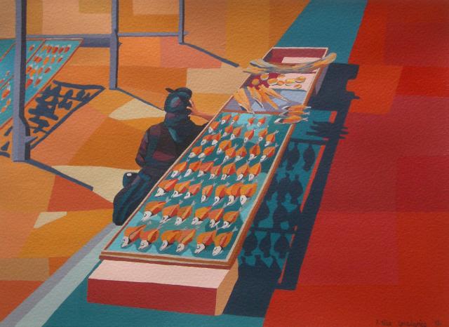 Waiting for customers - Nina Govedarica - Cliquer pour afficher en grand