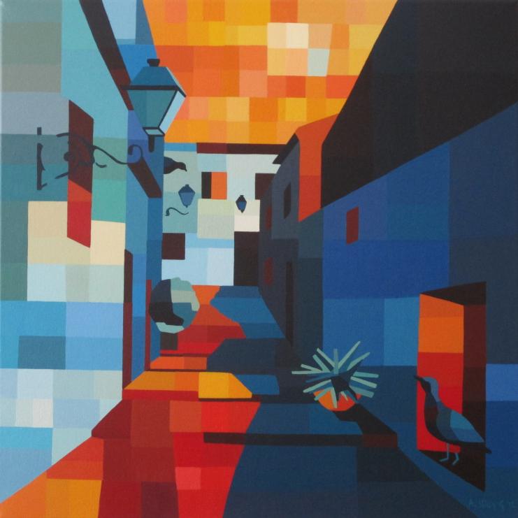 Blue afternoon - Nina Govedarica - Cliquer pour afficher en grand