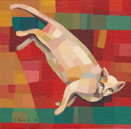 The White cat - Nina Govedarica