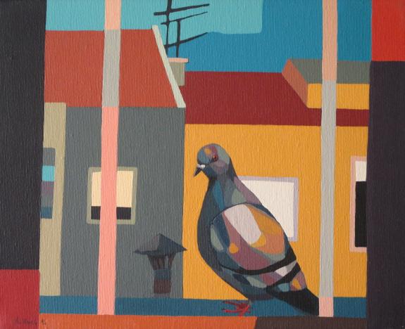 The pigeon on my window - Nina Govedarica