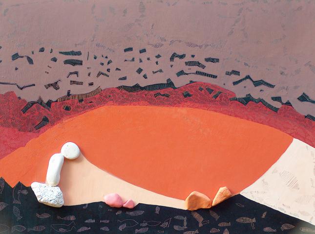 Walking across the Gobi - Nina Govedarica - Cliquer pour afficher en grand
