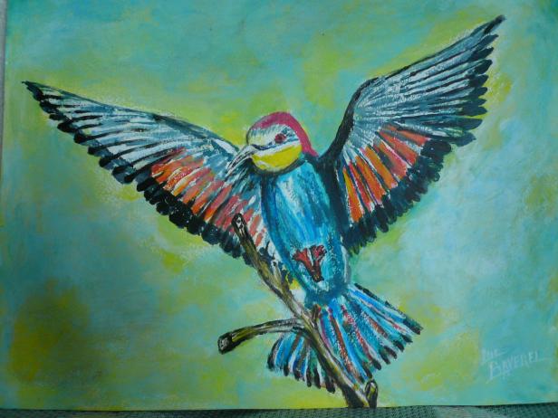 envol d'oiseau - Luc Baverel - Cliquer pour afficher en grand