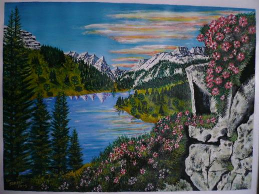 lac alpin - Luc Baverel