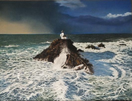 Le Phare de Tévennec - jean Grézel