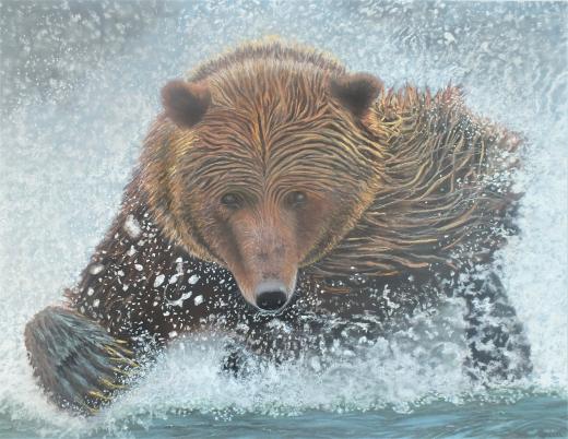 L'Ours en chasse - jean Grézel