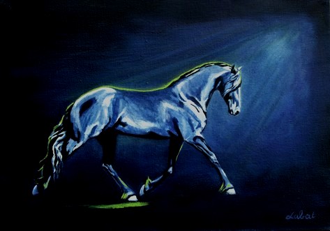 Frison bleu 1 - Nathalie Labat