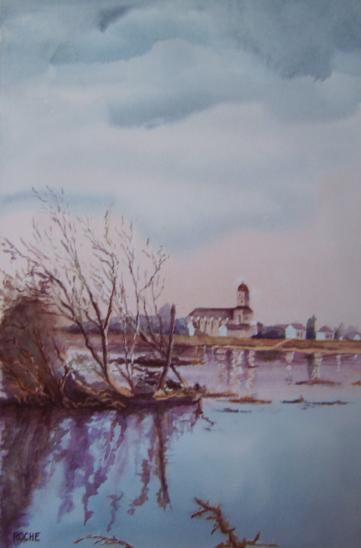 La Loire à Saint Saturnin . - Alain Roche