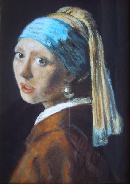 Jeune fille à la perle - Alain Roche