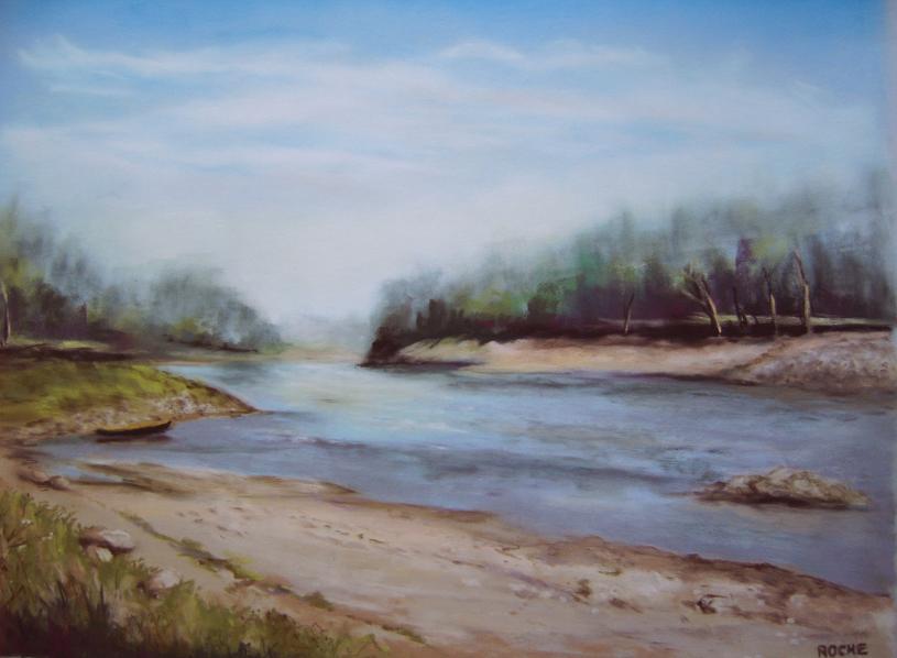Bords de Loire 1 - Alain Roche - Cliquer pour afficher en grand