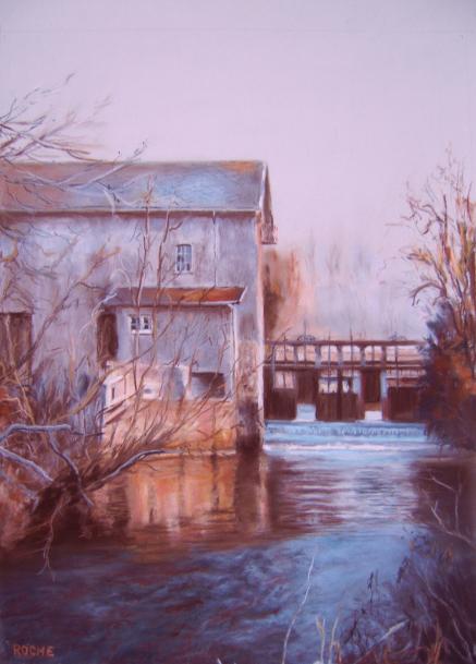 moulin à eau de wavrans sur ternoise en aval - Alain Roche