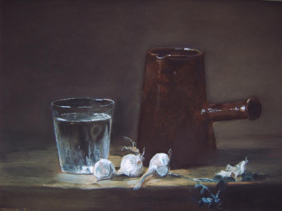 Le verre d'eau - Alain Roche - Cliquer pour afficher en grand
