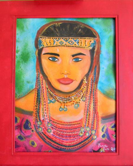 Femme en couleurs - Yuna Parmentier