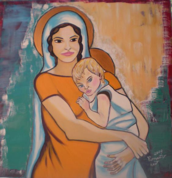 Vierge à l'enfant (2) - Yuna Parmentier