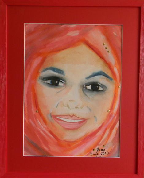 Red girl - Yuna Parmentier