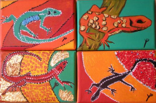 Mini lézards - Yuna Parmentier