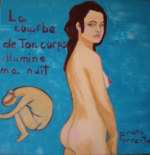 La courbe de ton corps illumine ma nuit - Yuna Parmentier
