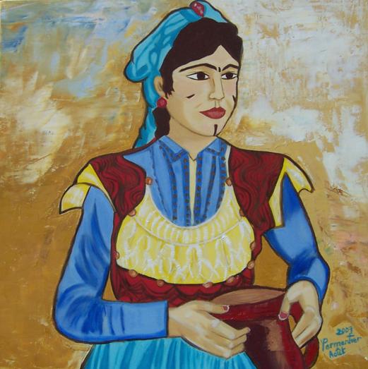 Femme à la cruche - Yuna Parmentier